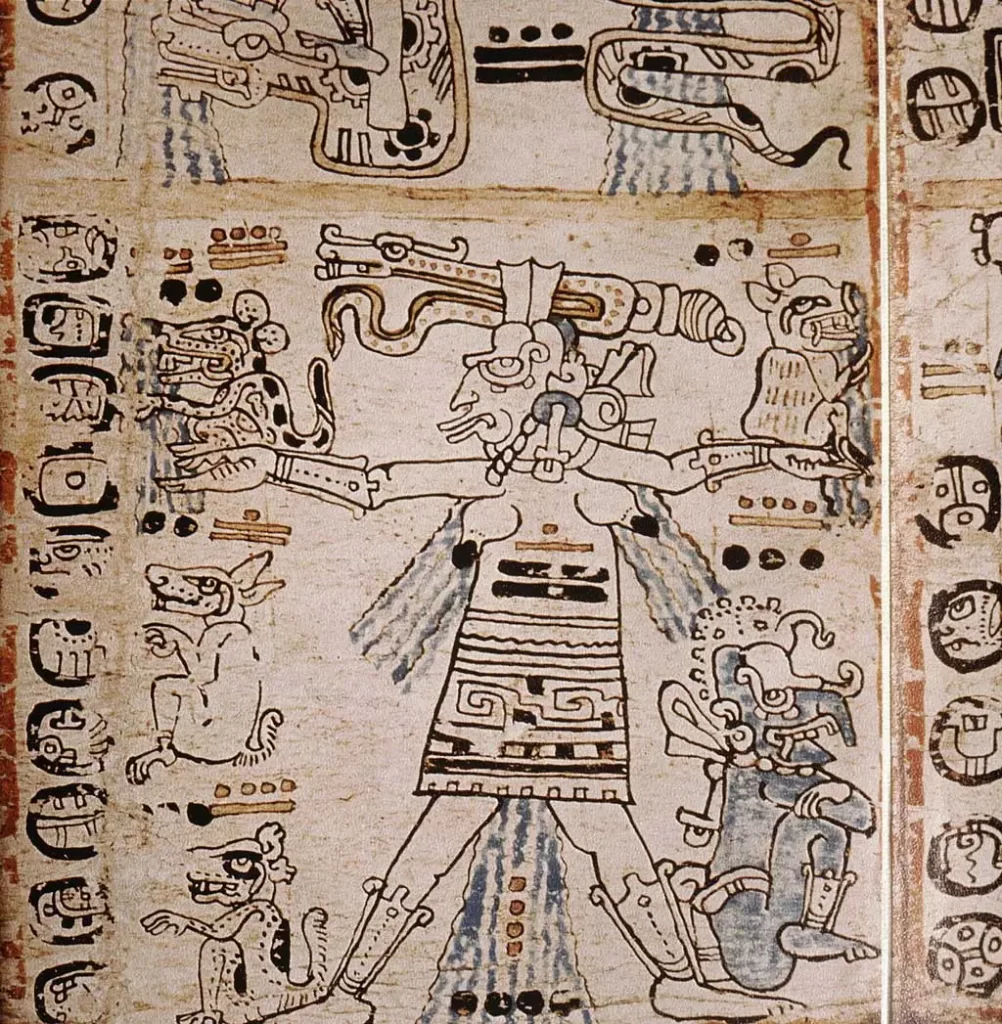 closeup of madrid codex 1