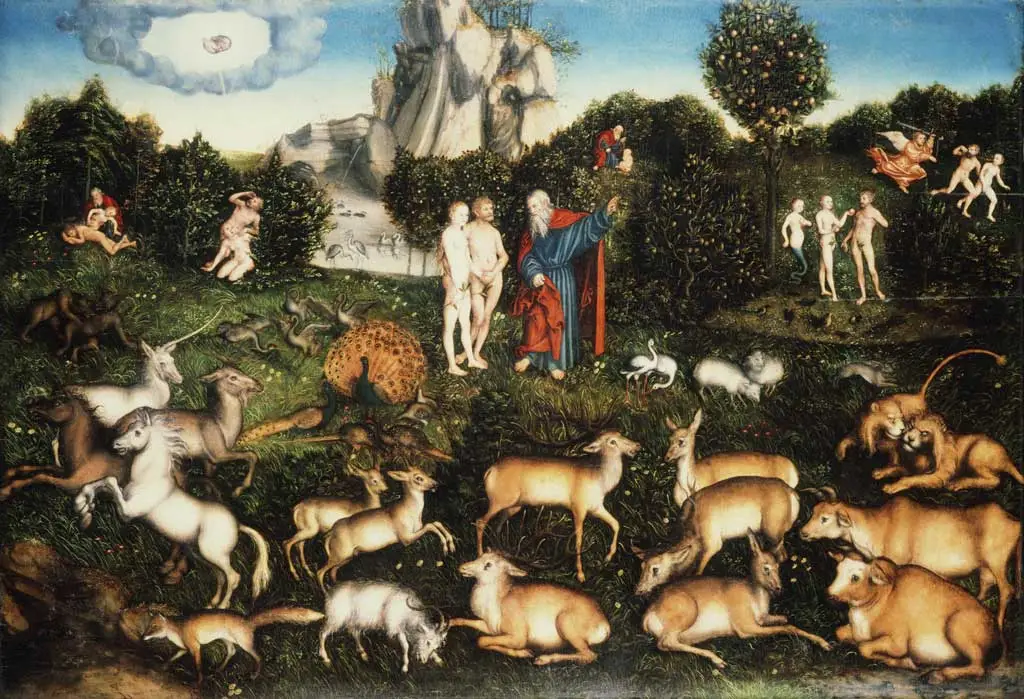 paradise painting 1530