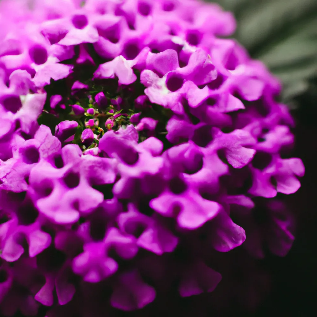purple flowers macro a blog
