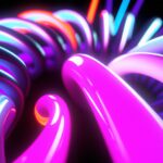 3d,Image,Of,Neons,Dance,Music