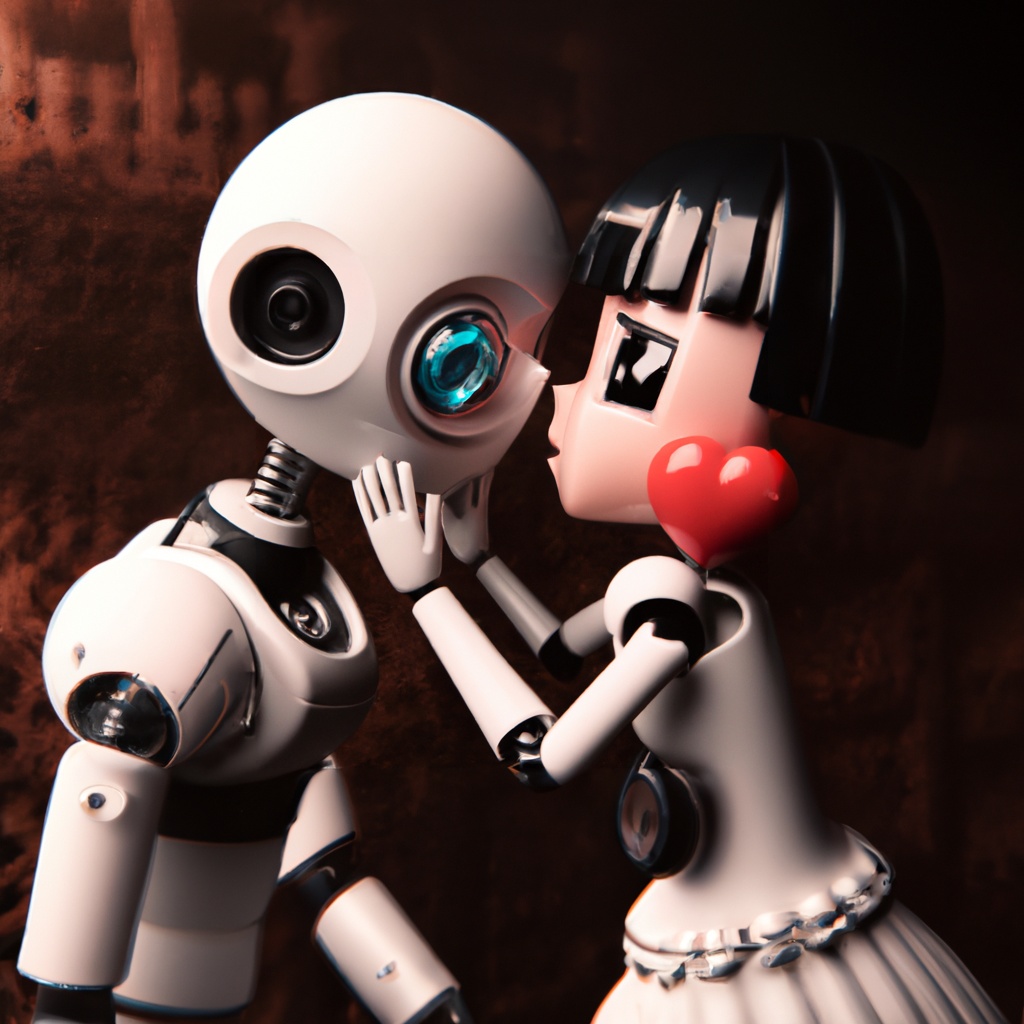 Close,Up,Photo,Of,Human,Fall,In,Love,With,Robot